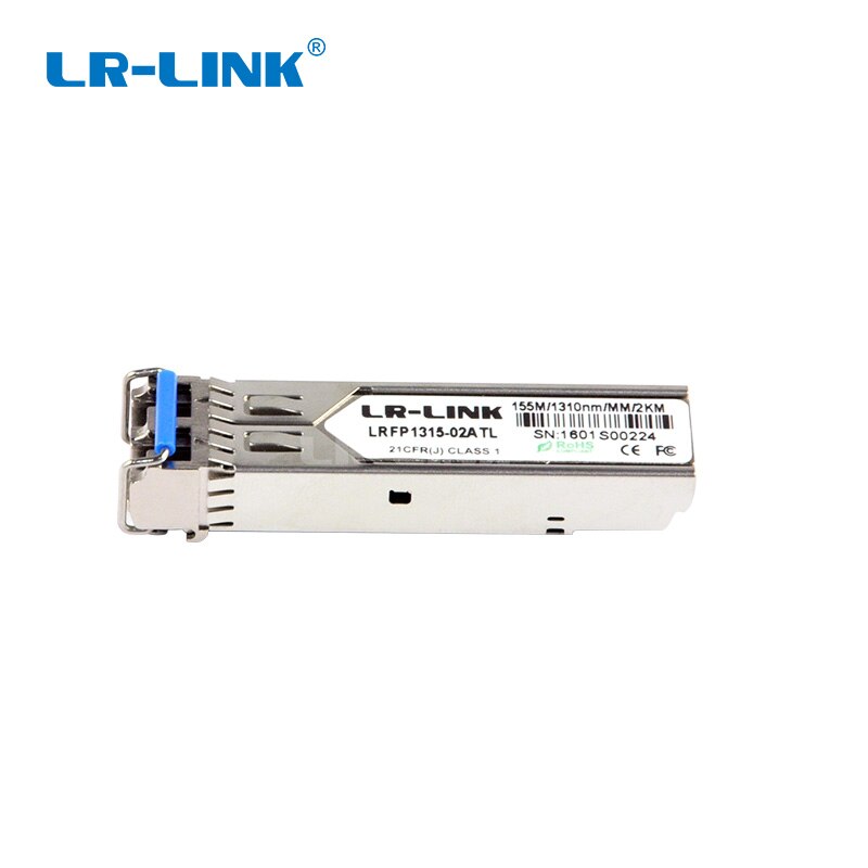LR-LINK 1315-02ATL 100Mb Ethernet SFP alıcı-verici modülü 100FX DDM MMF modülü 850nm 1310nm