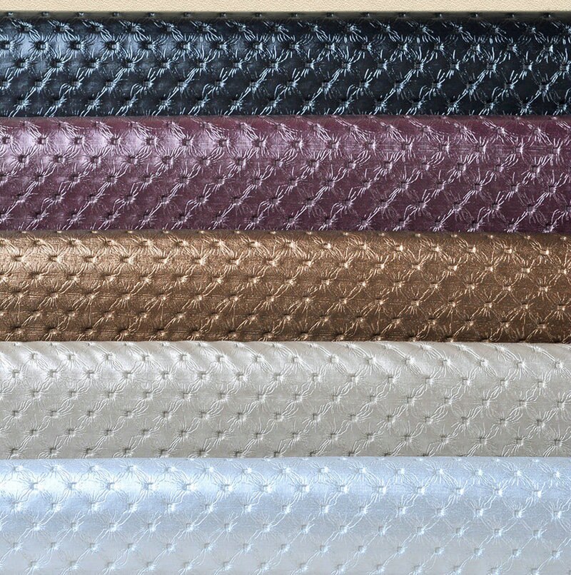 50x135cm Pvc Leather Waterproof Material,eco Leather Automotive Fabric,costura Seat Upholstery Fabric Tela Para Mueble Chuteiras