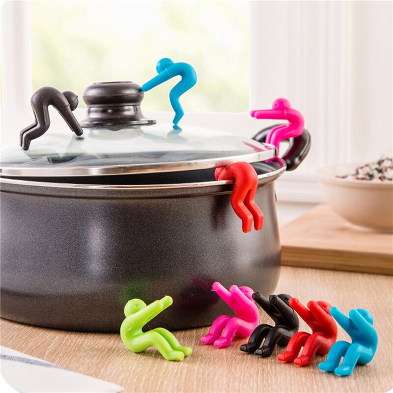 2 PCS Gadgets Pot Cover Home Accessories Device Stent For Pot Cover The Lid Overflow Kitchen Tools Cheap