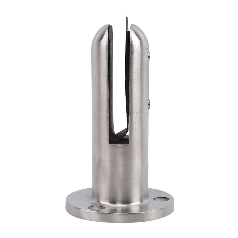 304 Stainless Steel Clamp Glass Panel Pool Fence Staircase Bracket Spigot Balustrade Floor Deck Mount Support Clamp