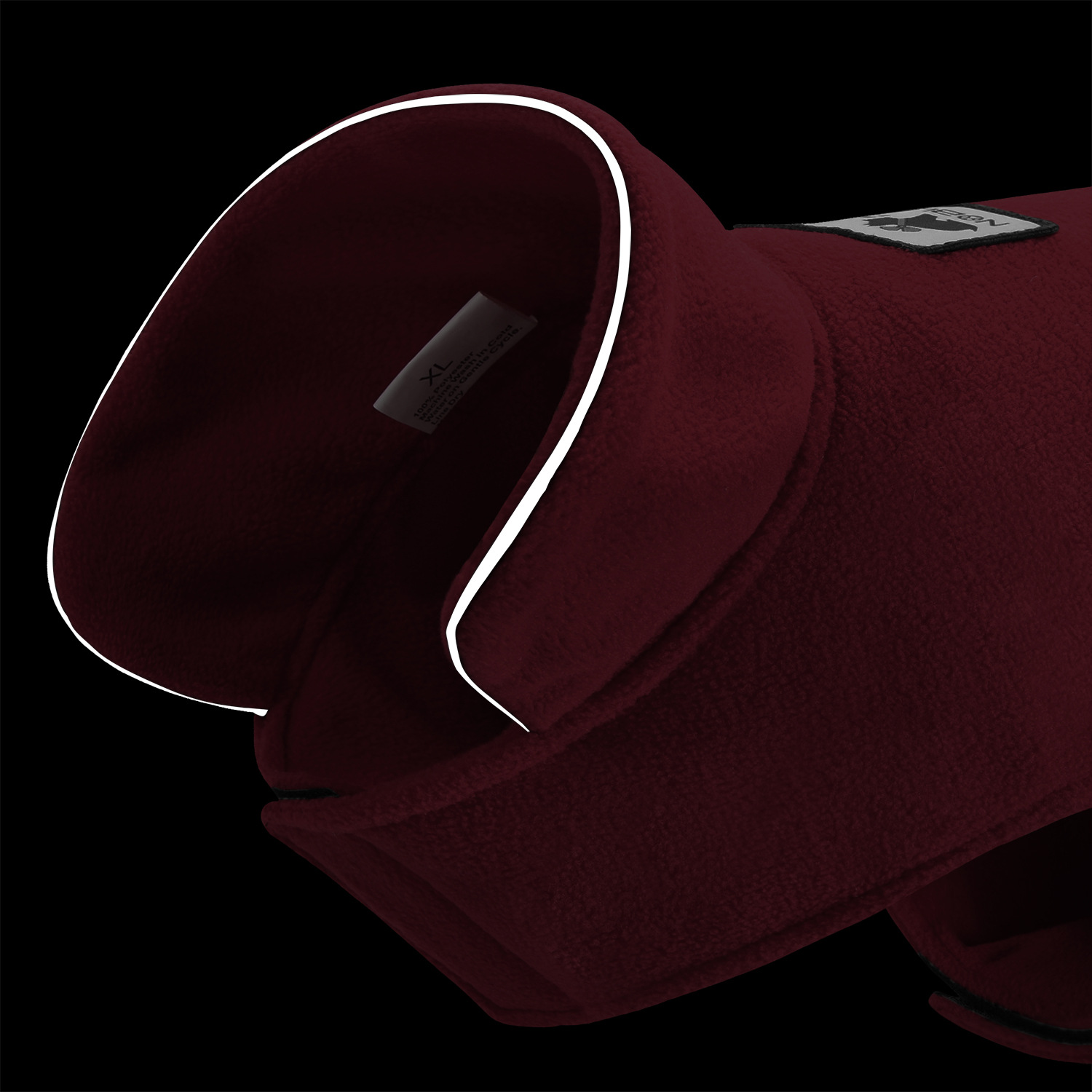 Vendbar kjæledyrjakke vinter varm fleece hundeklær for små mellomstore hunder fransk bulldog kostyme stor hundejakke labrador