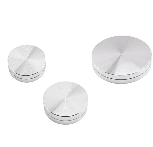 Diameter:80mm Miniature aluminum alloy turntable base bearing small display handicraft small rotary table Mini rotator
