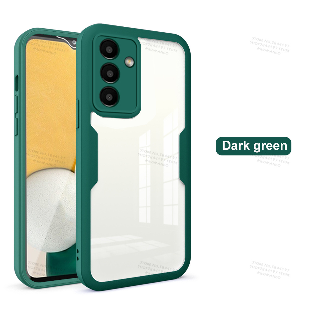 360 volle Körper Doppel Seite Bildschirm Schutz fallen Für Samsung Galaxis A13 5G 6,5 zoll Stoßfest Abdeckung für samsung samsun eine 03 Ader: Pro Samsung A13 5G / Grün