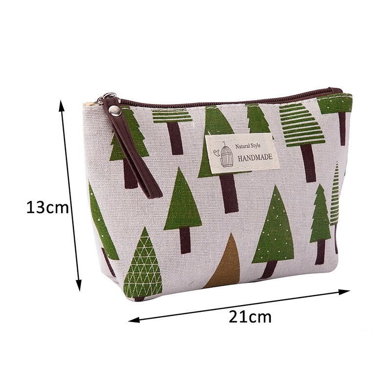 4 Colors Waterproof Cosmetic Bags Manicure bag Makeup bag Travel Accessories cosmetics Storage Pouch Large Capacity for Women: Tree