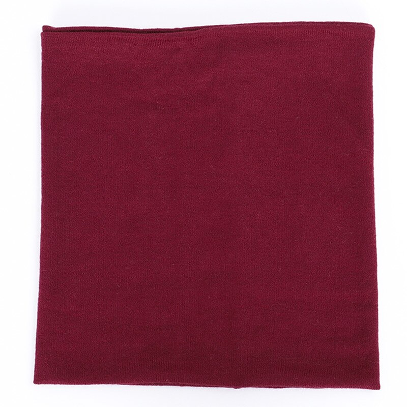 Winter Luxury Cashmere Ladies Scarf Women Solid Color Neck Warmer Ring Scarf Wool Scarves Kerchief Comfortable