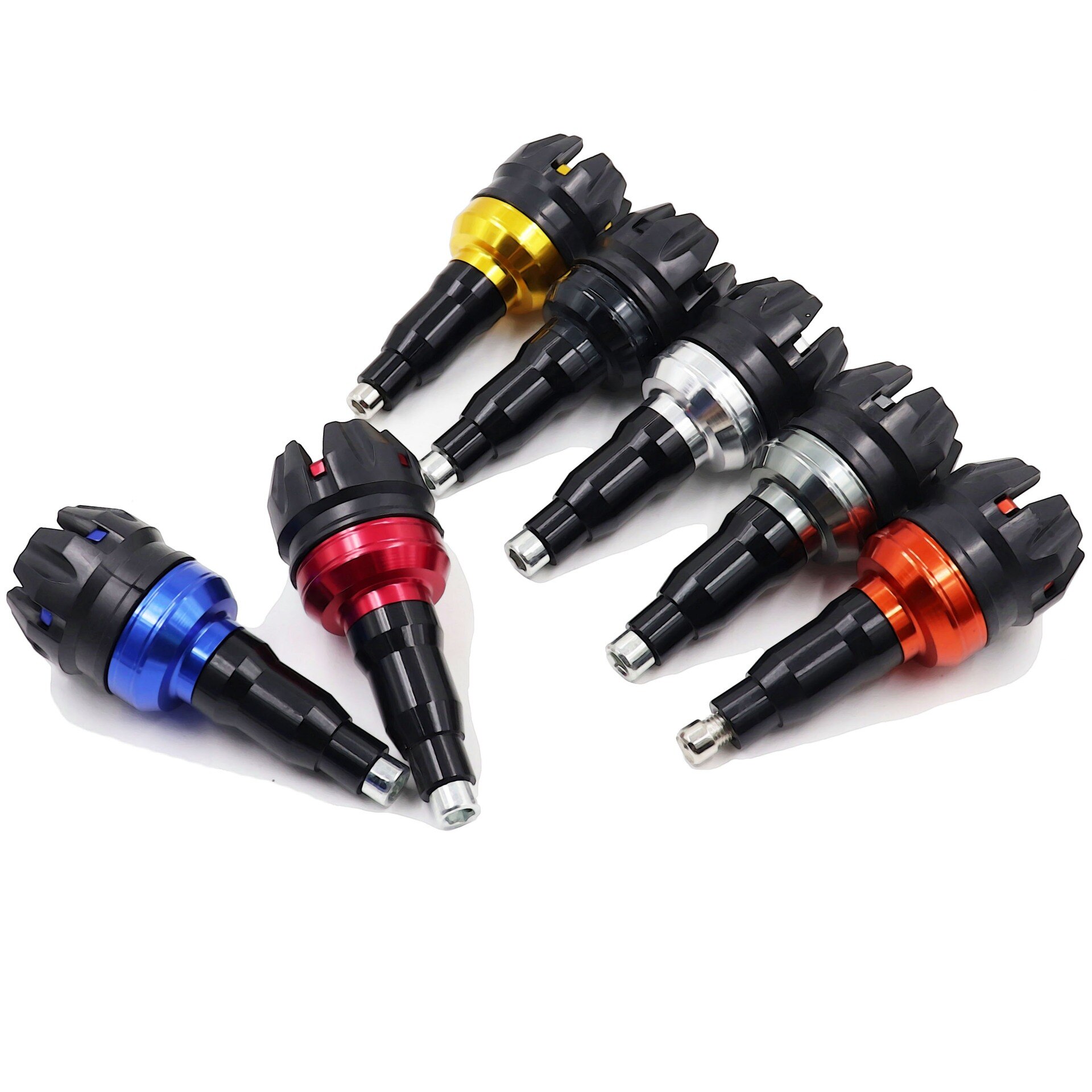 10Mm Motorcycle Frame Sliders Anti Crash Pad Voor Suzuki Gsr 600 Gladius 650 Gsx 1250fa Gn 125 Voor Honda cbf 600S Cb 600f