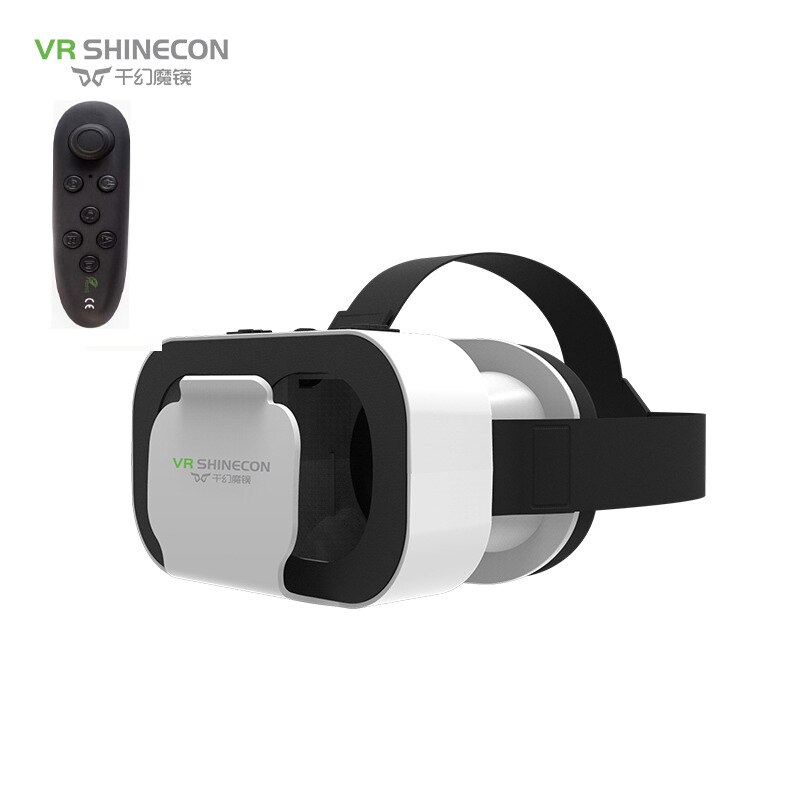 Vr Gläser Headset Kasten Gafas Brille Helm 3D Film Film Immersive Karton Virtuelle-Realität für Xiaomii SmartPhone Karton Pc: VR Schwarz Regler
