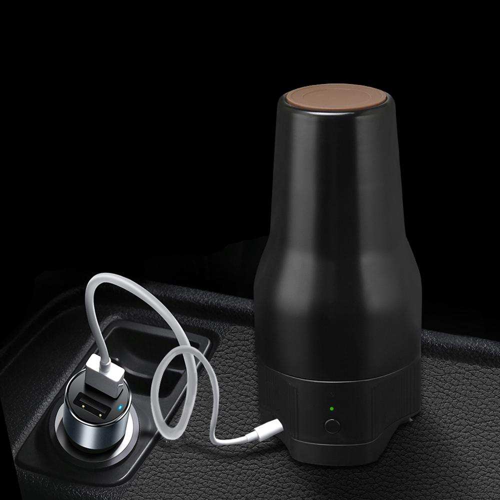 Portable Drip Coffee Maker Travel Mug Capsule Espresso Maker Coffee Machine for Refillable K-Cup for Travel Car Office 550ml