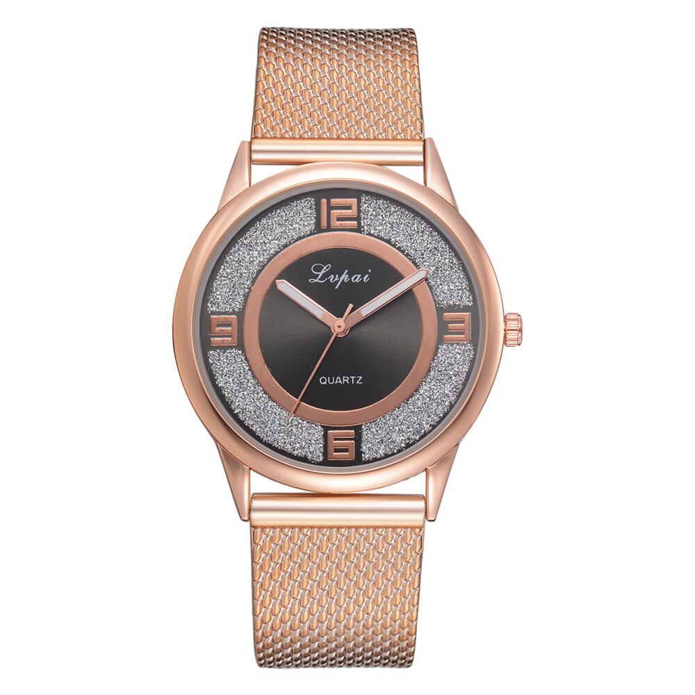 Lvpai Tops Brand Women Bracelet Watches Women's Casual Quartz Silicone strap Band Watch Wrist Watch relogio feminino: B