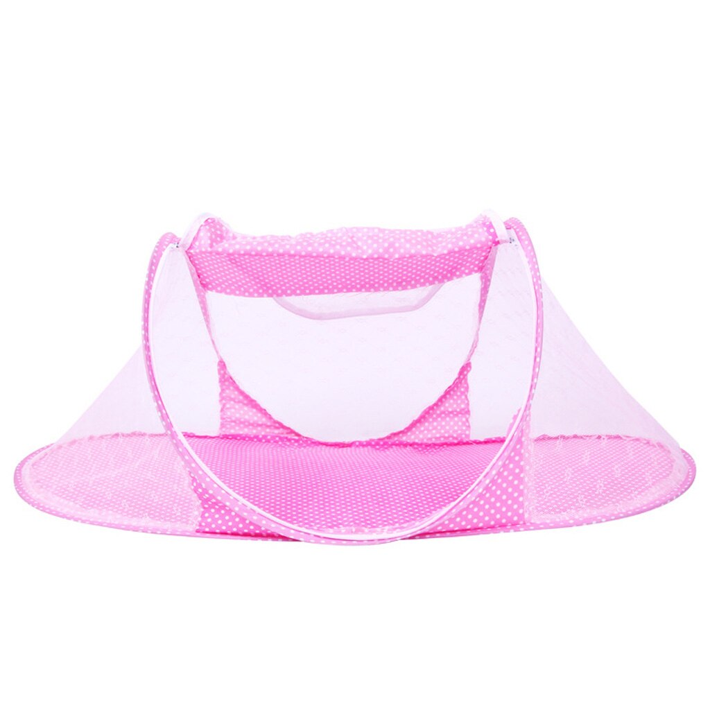 0-3 Jaar Baby Draagbare Opvouwbare Tent Reizen Baby Bed Wieg: Roze
