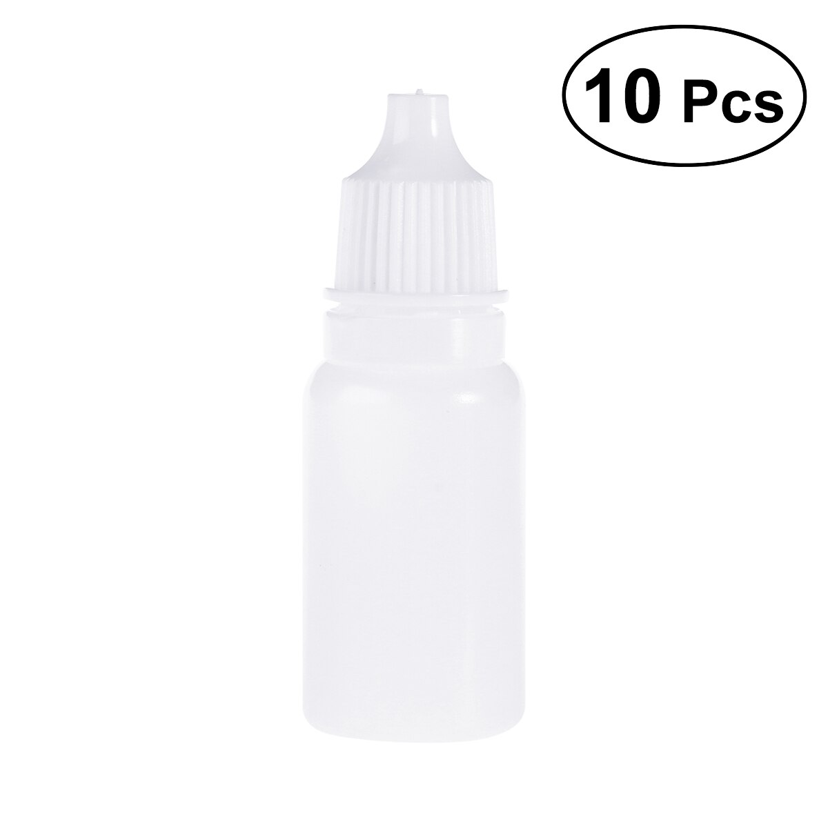 10 stuks 5/10ml lege plastic knijpflesjes druppelflesjes oogdruppelflesjes navulbare flesjes kleine flesjes