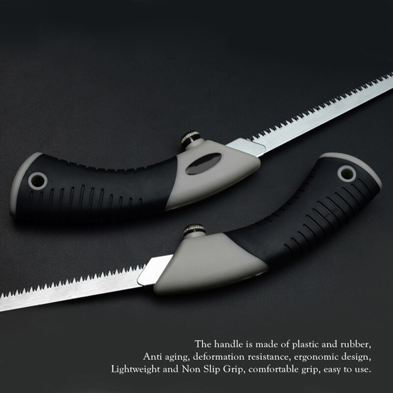 Telescopic Heavy Duty Extra Long 11'' Blade Hand Saw for Tree Pruning Wood Camping Carpenter Sawing Woodworking Tool