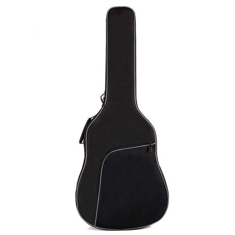 Funda de guitarra acústica clásica de 41 pulgadas, gruesa, de Balladry, con cadena de acero, funda de guitarra, accesorios para mochila