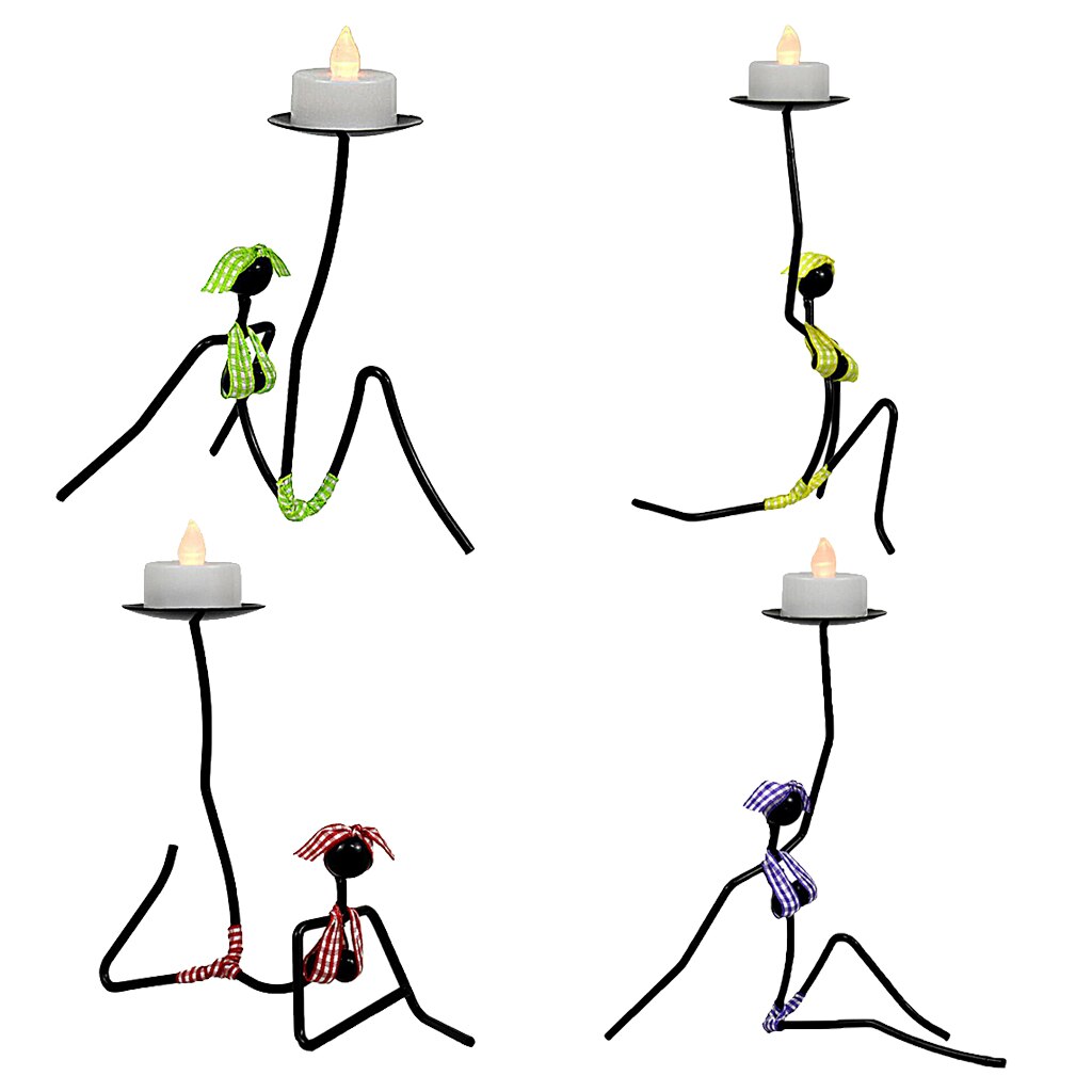 Decoratieve led kaarsenhouder kandelaar bruiloft huis ornament