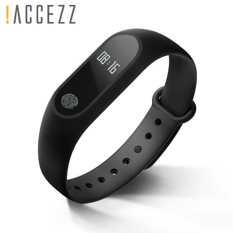 ! ACCEZZ Bluetooth Smart Band Armband Voor Xiaomi Huawei Honor Telefoon IP67 Waterdichte Polsband Fitness Tracker M2 Voor IOS Android