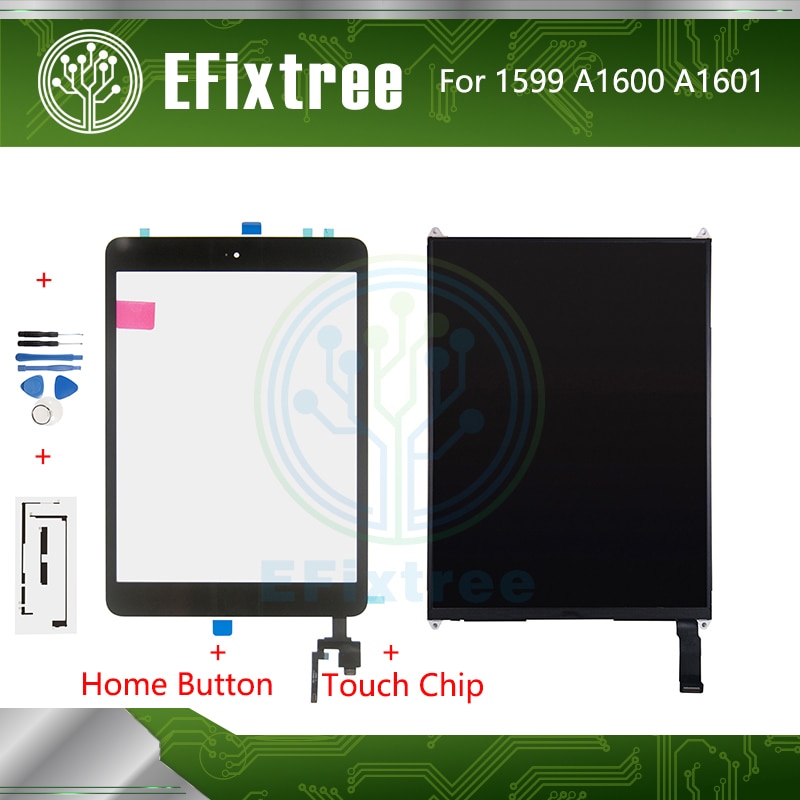 A1599 A1600 A1601 Touch Screen Met Board Voor Ipad Mini 3 Lcd Display 7.9 Inch Met Tool En Sticker en Home Button