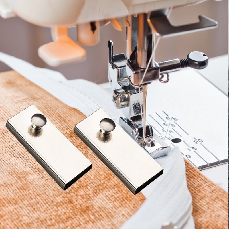 Aimant de couture en métal, localisateur de jauge de couture, Guide magnétique MG1 pour pièces de machines à coudre, bricolage domestique, outils de guidage de couture magnétique