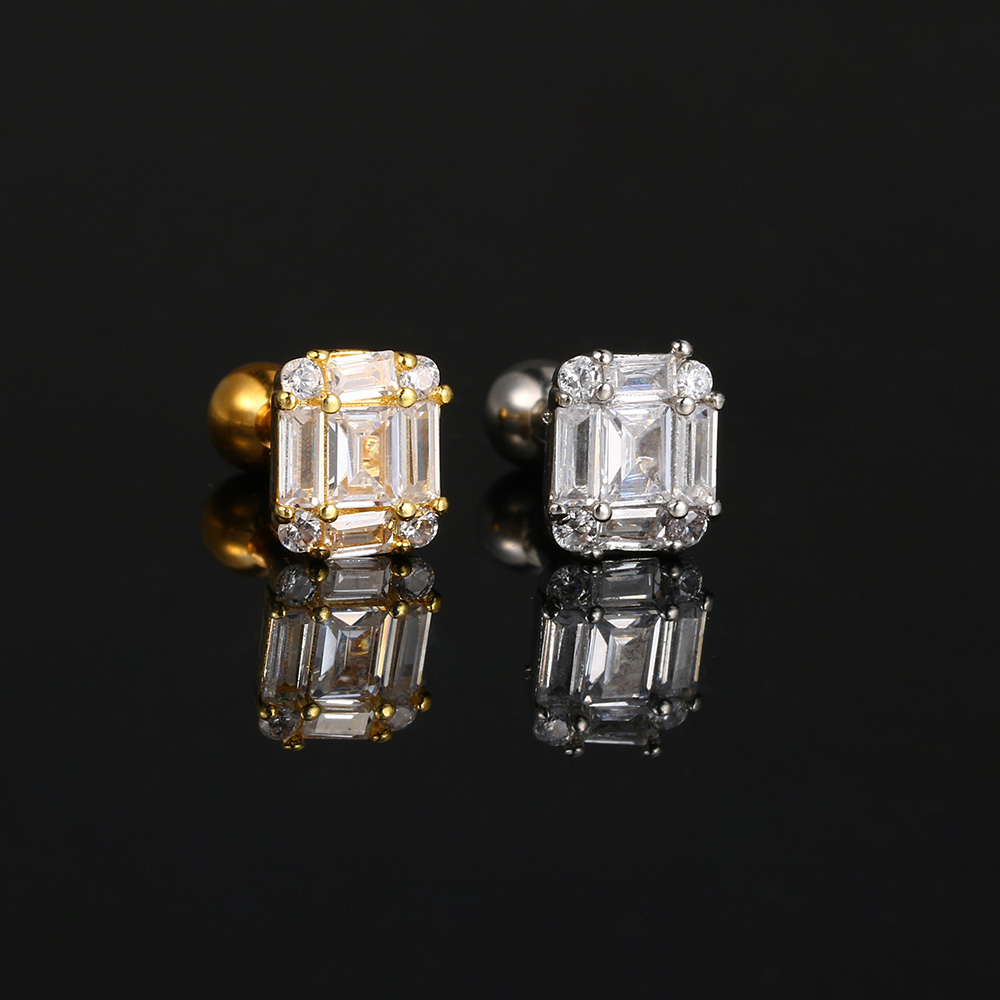 Zirconia Hoop Earring Oor Piercing 1PC Daith Tragus Helix Kwab Rook Hart Slang Kraakbeen Roestvrij Stalen Ketting Oorbel Sieraden