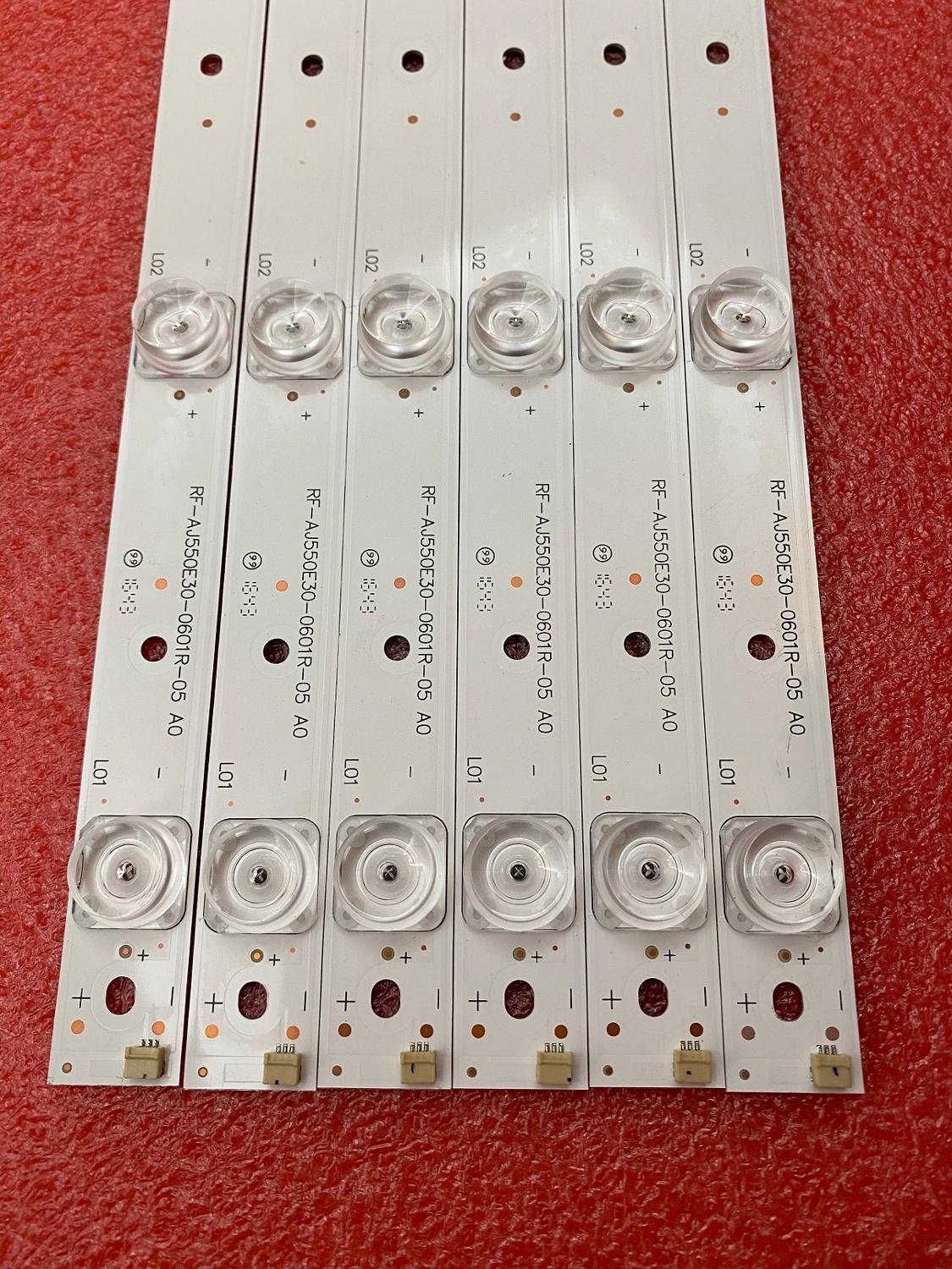 LED-achtergrondverlichtingstrip (12) voor Sharp LC-55CUG8462KS LC-55CUG8461K LC-55CUG8461ES LC-55CUG8461E 55CFE6352K LC-55CFE6242K 55SFE7452K
