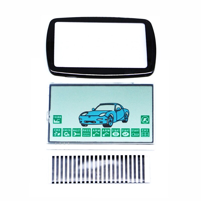 A9 LCD display flexible cable + LCD keychain Glass for Starline A9 remote controller A9 LCD display flexible cable