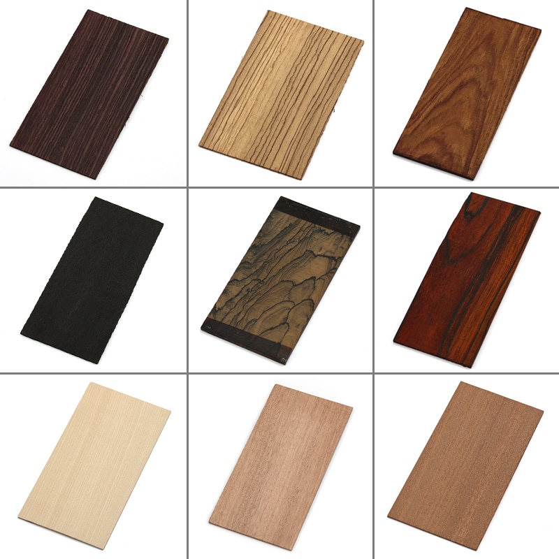Planche de maquillage en placage de poupée de guitare, 1 pièce, patch de tête de guitare, décoration en bois massif, planche de protection de guitare électrique, production arrière