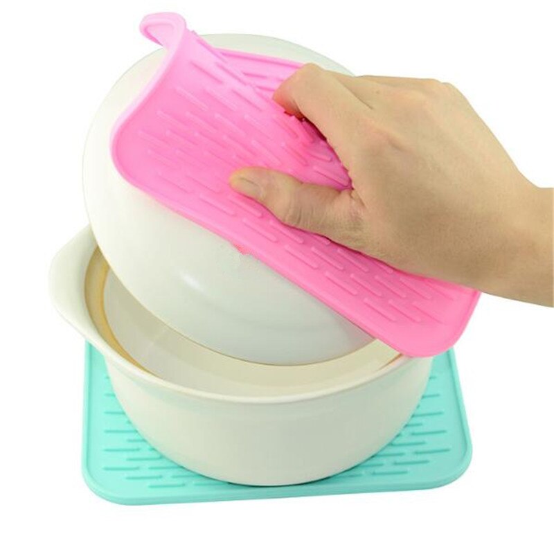 9 kolorów mata silikonowa naczynie robić zapiekania piekarnik podkładka termoizolacyjna pieczenie nieprzywierająca gruba podkładka maty akcesoria kuchenne