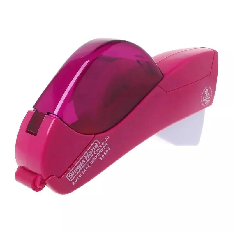 1 Stück automatischer Klebebandabroller, handgehaltener eins-Drücken Sie-Schneider für Geschenkverpackungen, Schrott, Buchung, Bucheinband: Mischfarbe