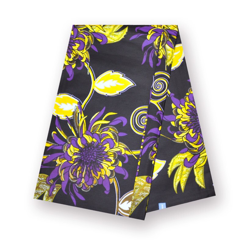 6yard/piece guaranteed java block wax cotton veritable real good printed flower african wax best quality888898