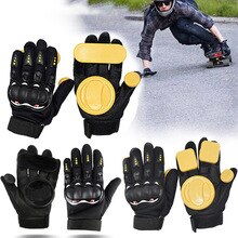 Guantes de bloque deslizante para Longboard, freno para monopatín, freno de derrape, guante de giro para ayudar a frenar y bailar a la deriva