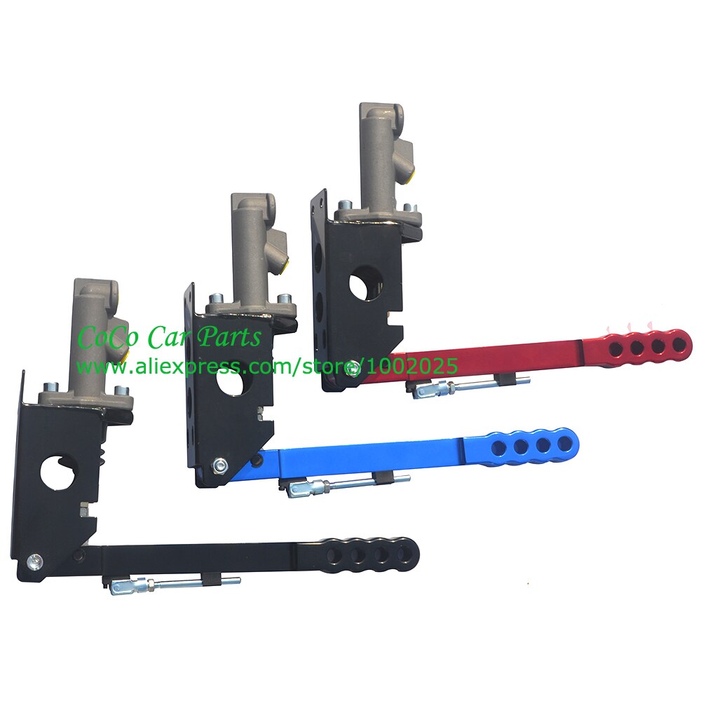 Stainless Steel Rally Hand Brake Universal Hydraulic Handbrake For Drifting Red Blue Black