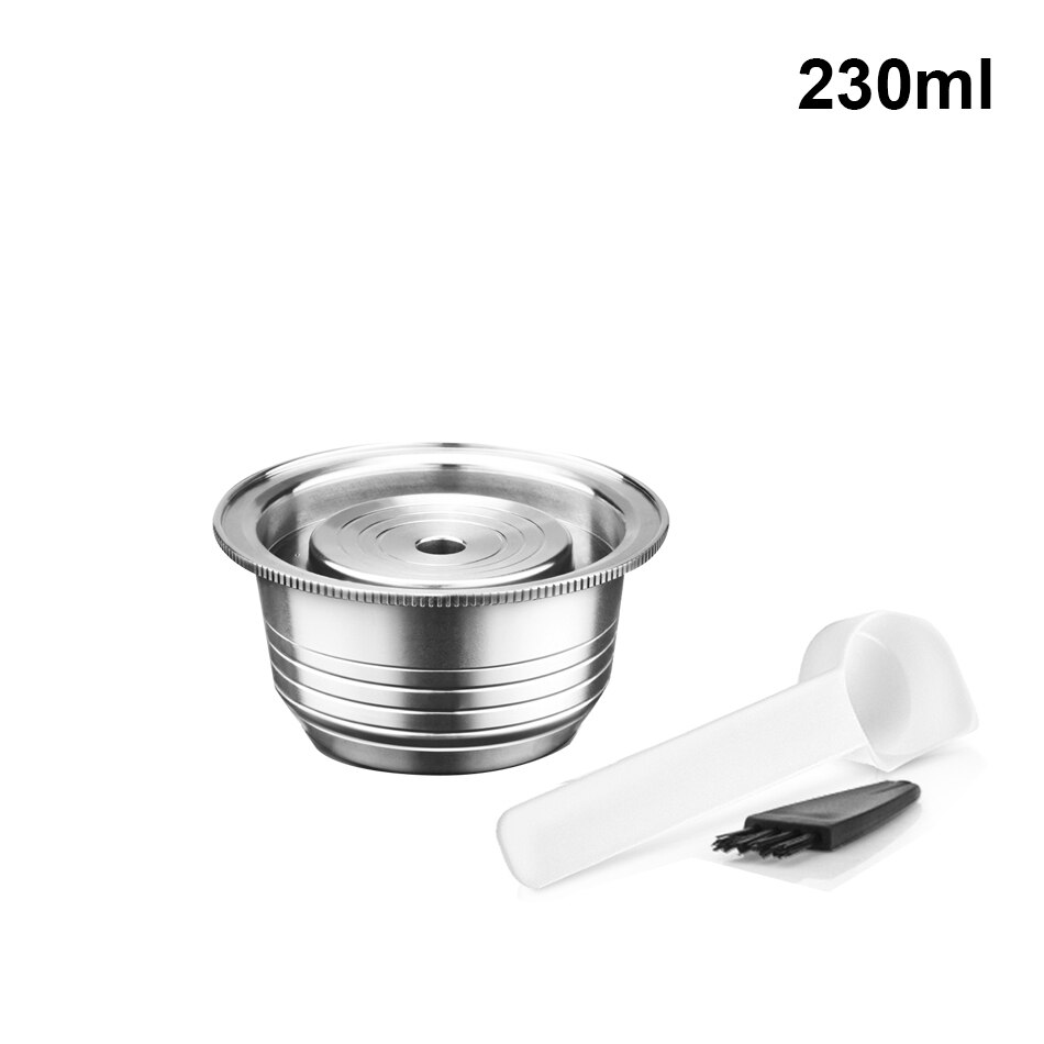 Taza grande reutilizable de acero Stianless (G2) Vertuo café cápsula filtro Espresso Vertuo GCA1 y Delonghi: 1capsule