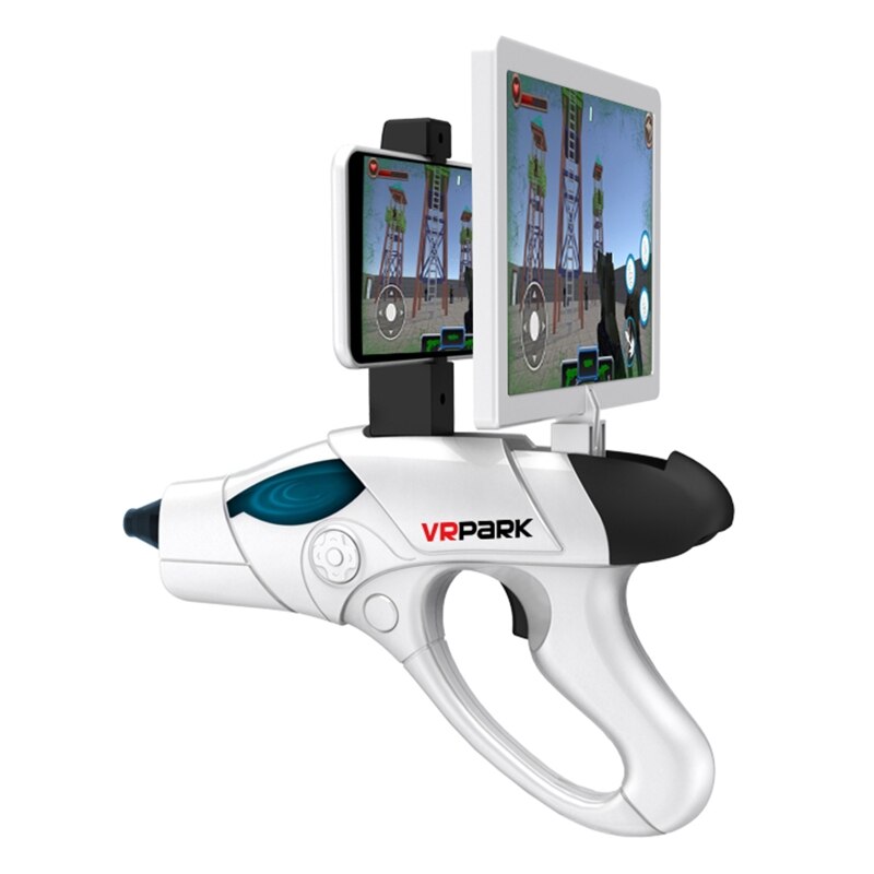 Mobile Phone Bluetooth-compatible AR Game Guns Toy VR Remote Sensing Gamepad: Magnifying glass