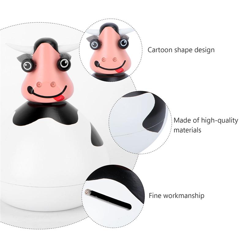 1Pc Spaarpot Handwerk Saving Pot Cartoon Stijl Spaarpot Desktop Versiering