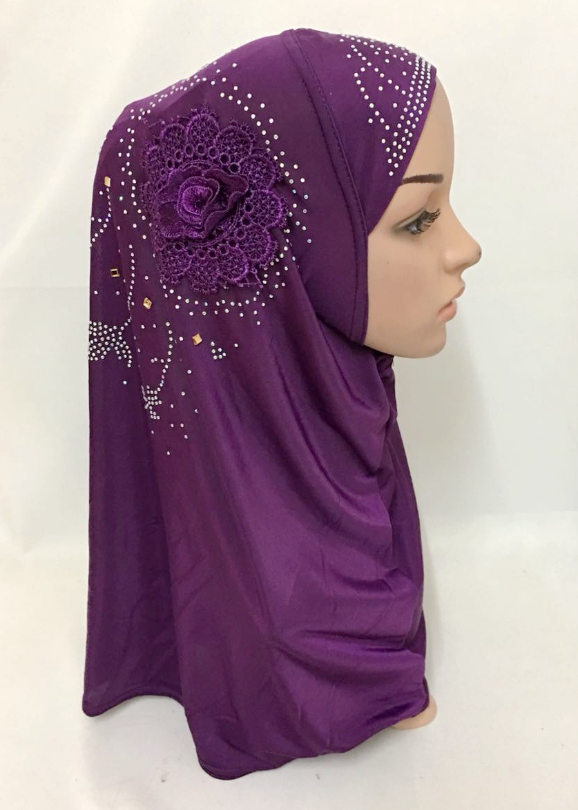 Islamilainen naisten huivi päähineet muslimi hijab sisäkorkki huivi huivi ramadan arab amira huivi koko kansi turbaani hijab