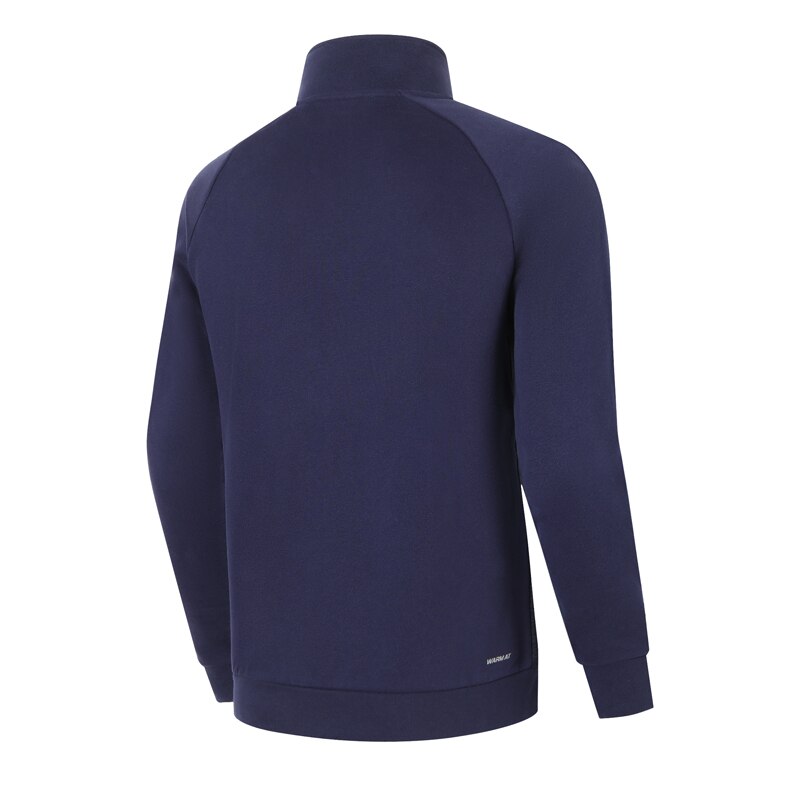 Li-Ning Mannen Badminton Serie Sport Jas Rits Sluiting Fz Knits Top Zakken Voering Concurrentie Jas AWDP741 COND19