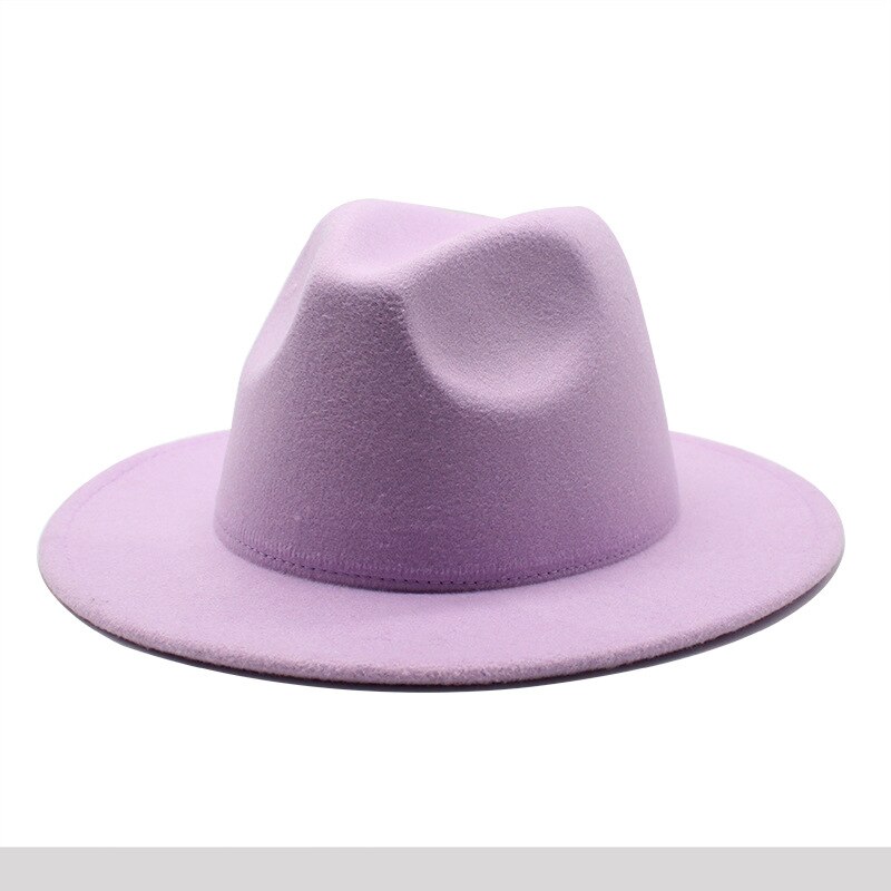 Fedora – chapeau de Jazz en feutre pour femmes, hommes, garçons et filles, pour enfants, pour décorer un mariage formel, Panama, automne et hiver