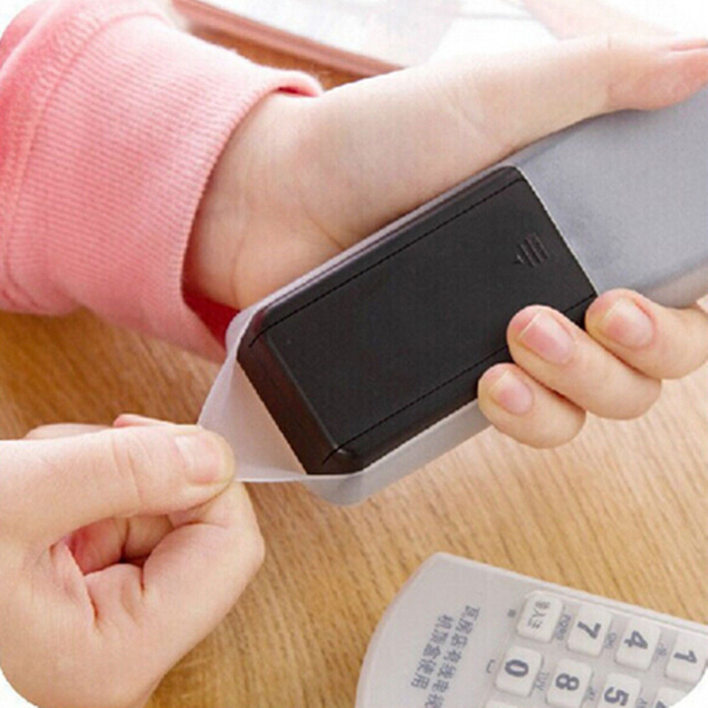 Clear TV Air Condition Remote Controller Silicone Protector Case Cover Skin Waterproof Pouch Pencil Bags