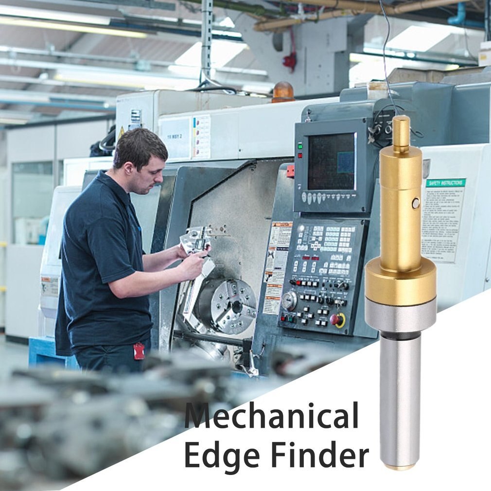 Buscador de bordes mecánicos CE420, 10MM, para máquina de torno para laminado, Sensor de punto táctil, incluye cortador de fresado