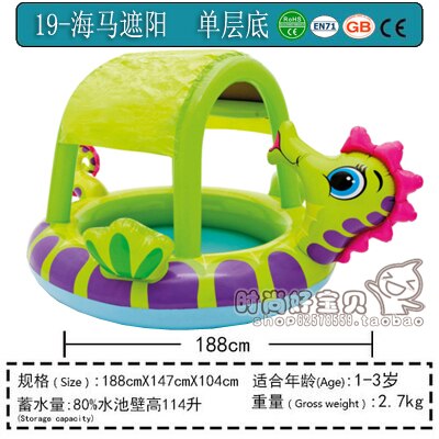 Inflatable Swimming Pool Infant Swimming Pool Bathtub Sand Basin Ocean Ball Pool