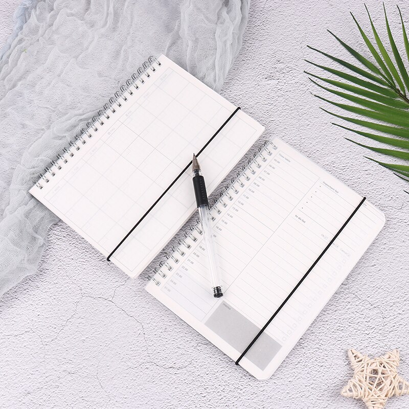 Notebook Agenda Daily Weekly Monthly Plan Spiral Organizer Schedule Planner Supplies Teacher Planner School Office