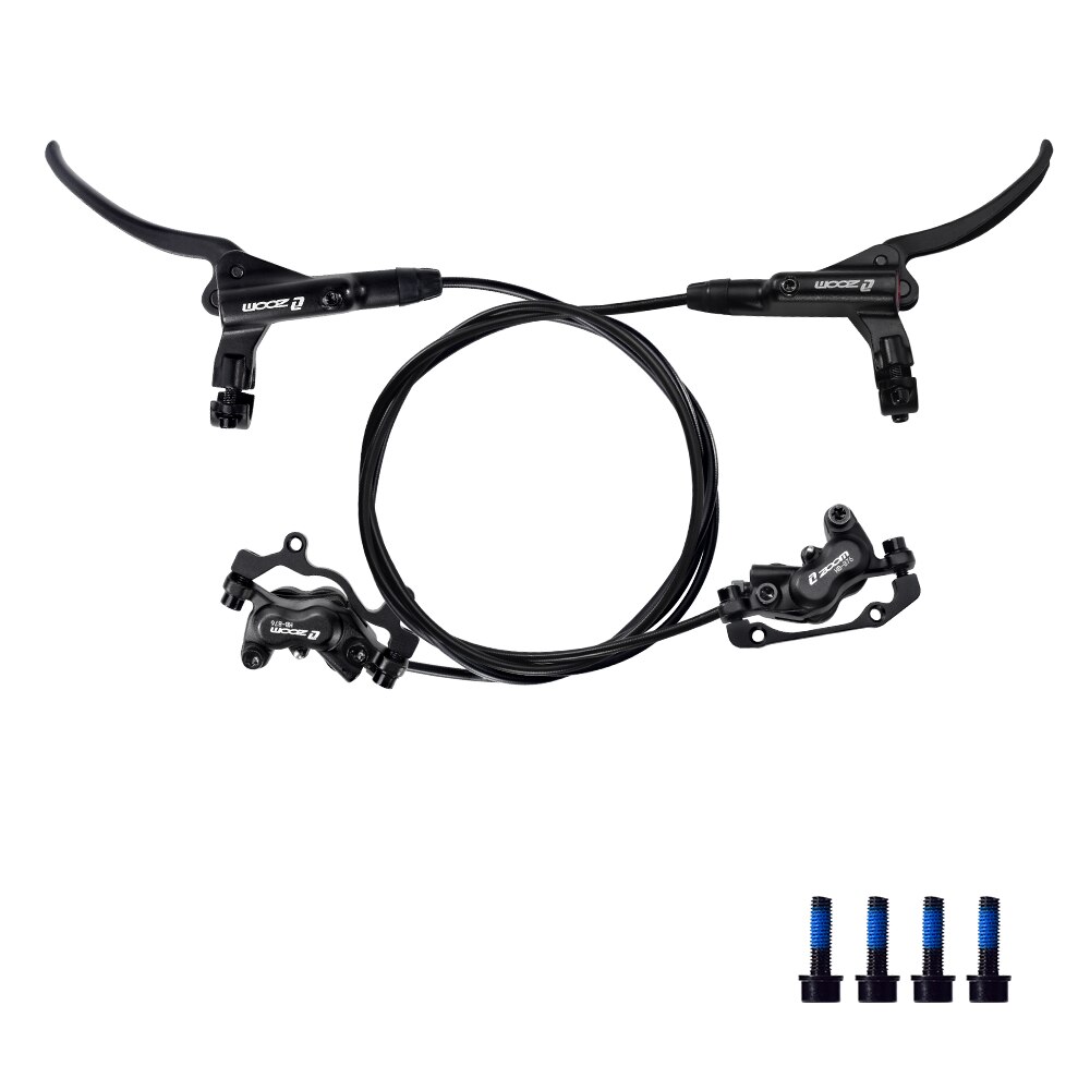Zoom HB876 Mtb 4 Zuiger Hydraulische Schijfrem 800Mm/1400Mm Mountainbike Olie Druk Rem Met Hars remblokken
