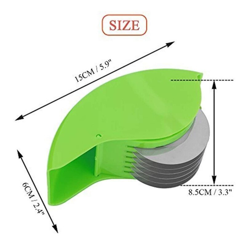 Herb Roller Mincer Vegetable Cutter Scroll Wheel Chopper Kitchen Gadgets Stainless Steel Onion Vegetable Tools Accessories