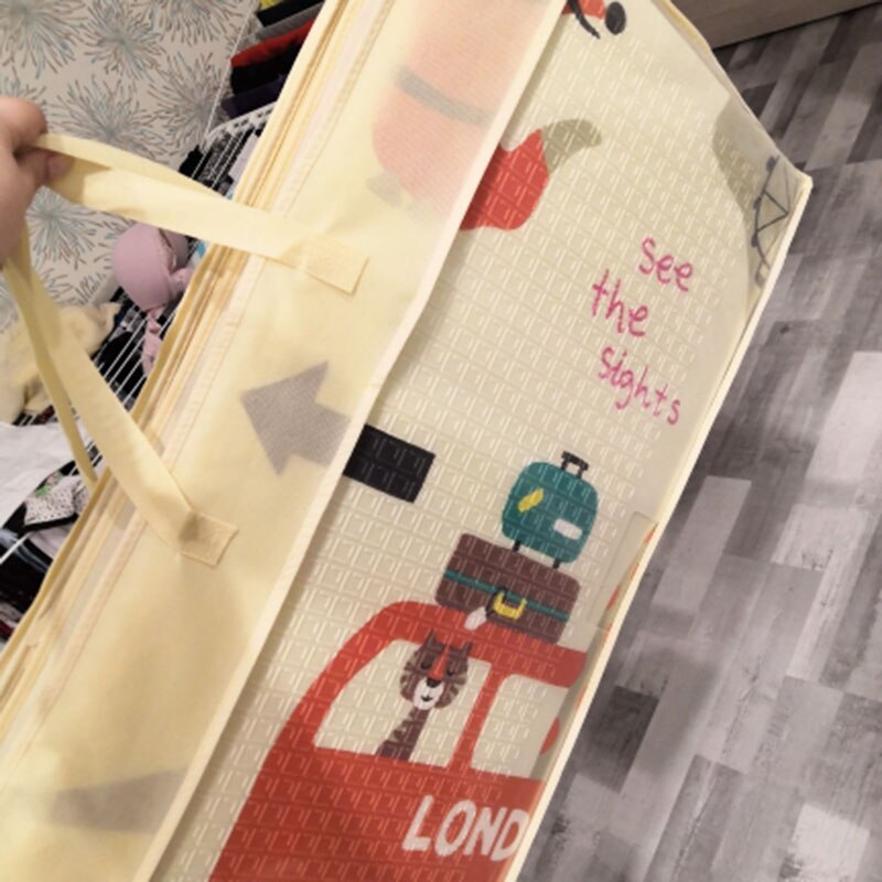Tapete de Juego plegable portátil para bebé, bolsa con asa para alfombra de juego para bebé, 1 paquete de tapete plegable, solo bolsa sin tapete plegable