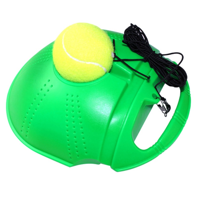 Outil d'entraînement de Tennis exercice balle de Tennis auto-étude balle de rebond avec entraîneur de Tennis plinthe dispositif de Sparring directe epacket