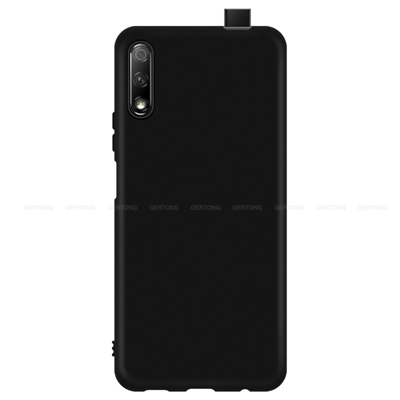 Gertong, carcasa mate esmerilada para Huawei Honor 9X Pro, funda de silicona sencilla para Honor 9X, Capa de carcasa No tiene agujero de huella dactilar