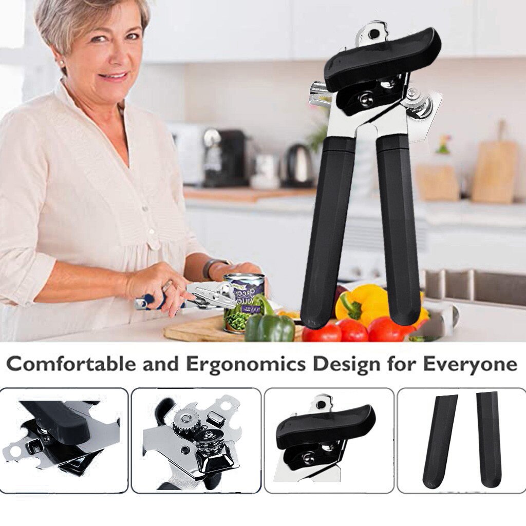 Portable Can Opener Stainless steel screw opener kitchen opener canning knife
