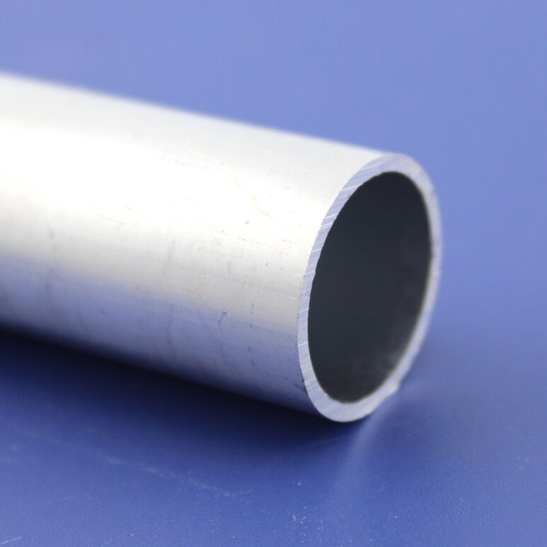 6063 runda aluminiumrör gör-det-själv-modell monteringsmaterial runda aluminiumlegeringsrör ihåligt rör 1 meter gör-det-själv metallstav