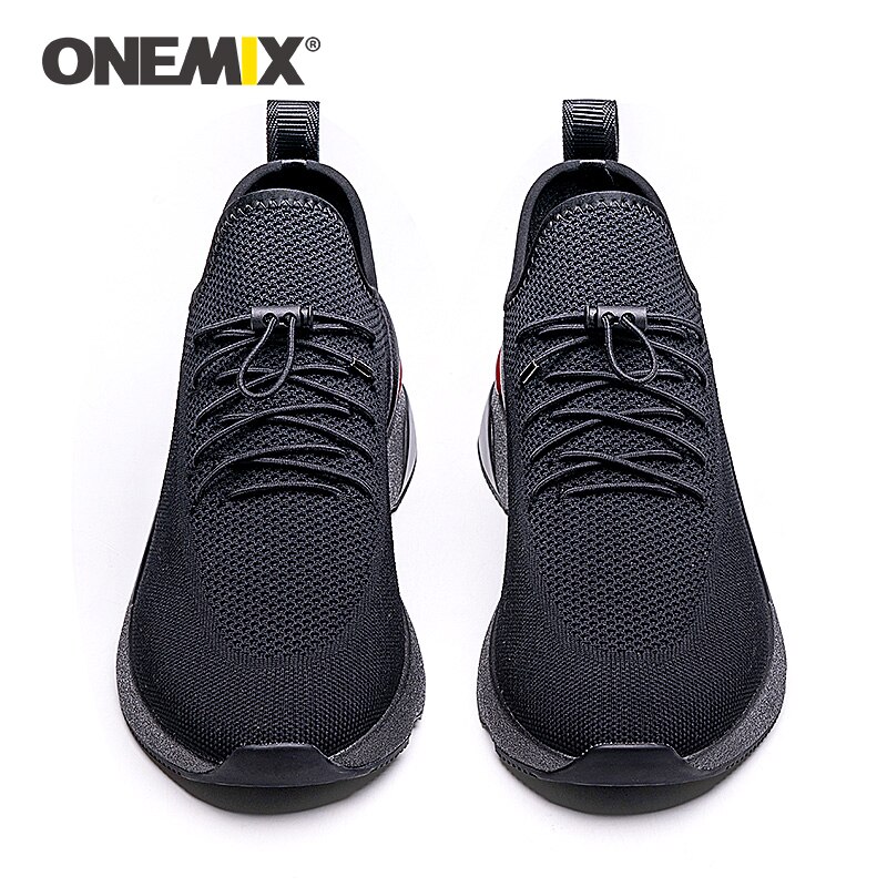 ONEMIX Men Tennis Shoes Slip On Breathable Classics Style Jogging Shoes Gym Fitness Trainer Tenis Man Sneakers Sport Shoes