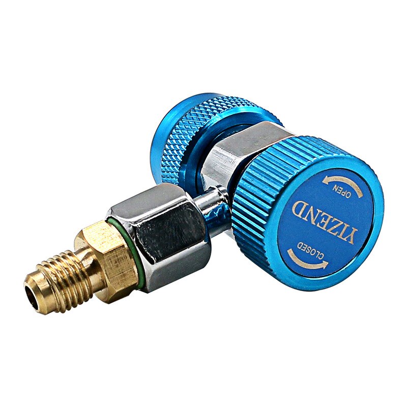 Auto Freon R134A AC Air Condition Adjustable Quick Coupler Refrigerant High Low Adapter Connector Manifold Gauge