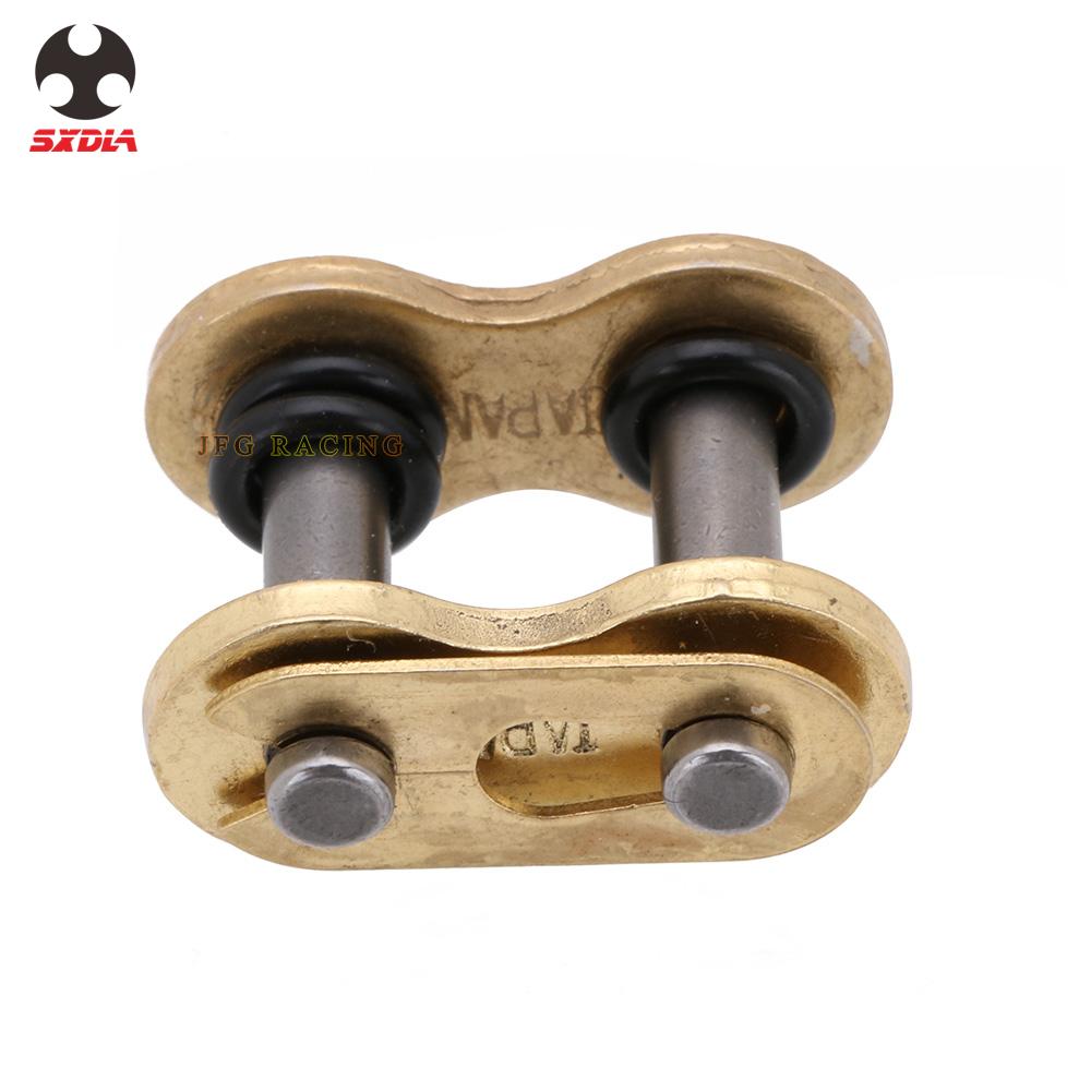 420 428 520 525 530 Zware Ketting Motorfiets Ketting Verbindende Gesp Master Link Connector-Lock-Set O-Ring Kettingslot